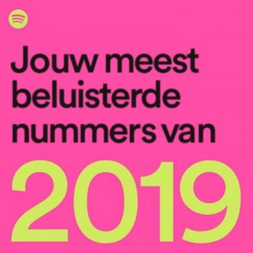 Spotify: Meest beluisterde nummers van 2019